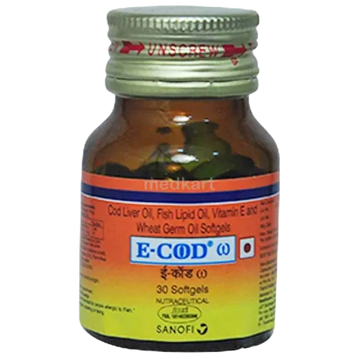 e cod soft capsule 30's